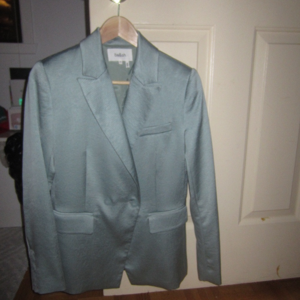 ba&sh Women's Blazer in Light Gray